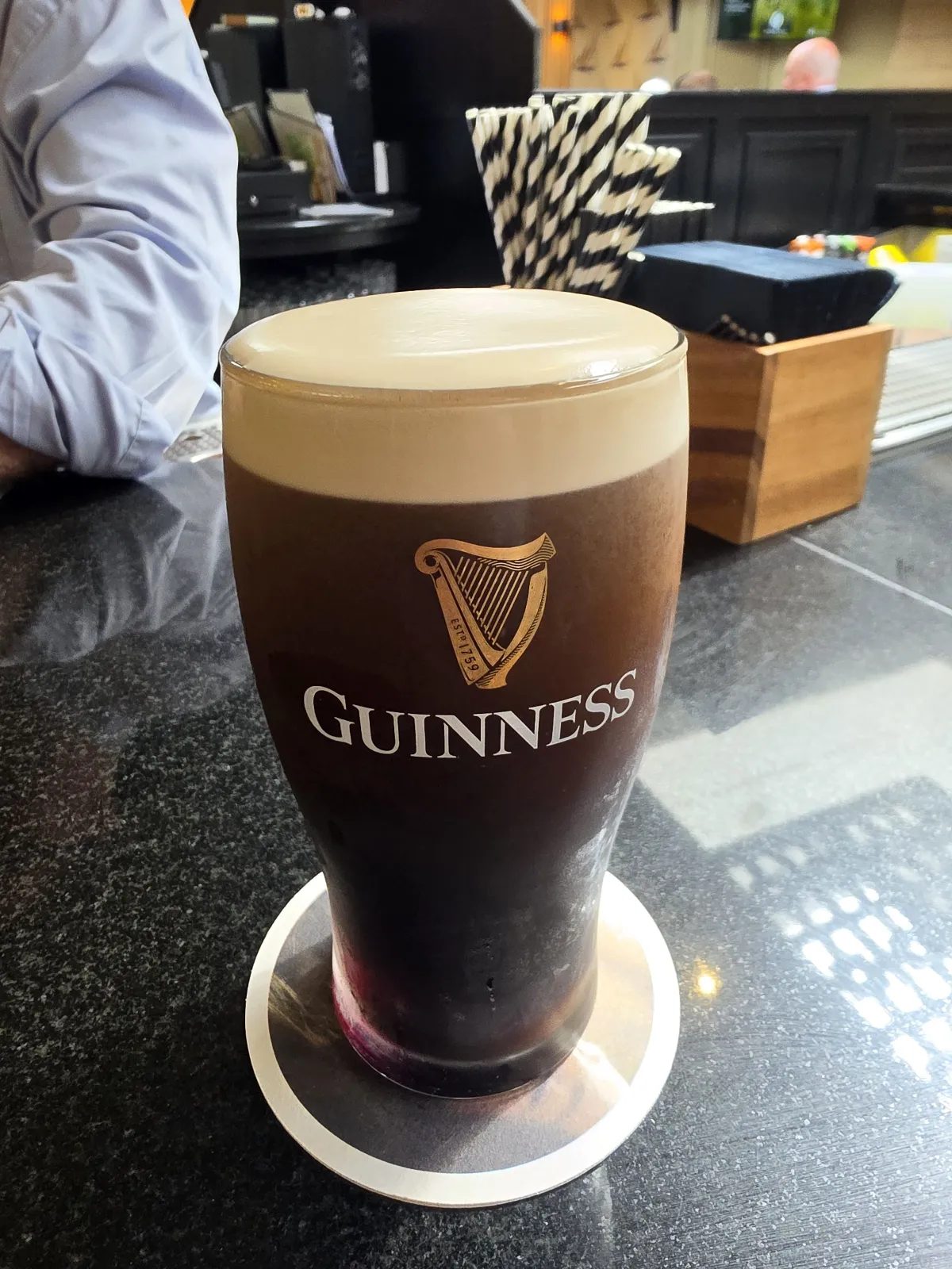 Image of Guinness drink
