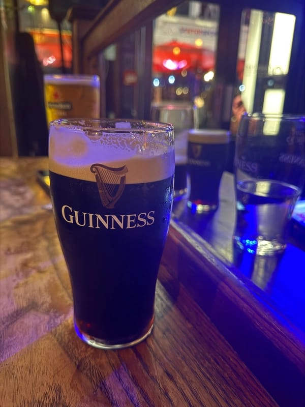 Image of Guinness drink