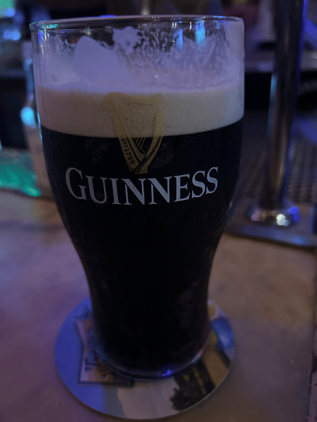 Image of Guinness drink