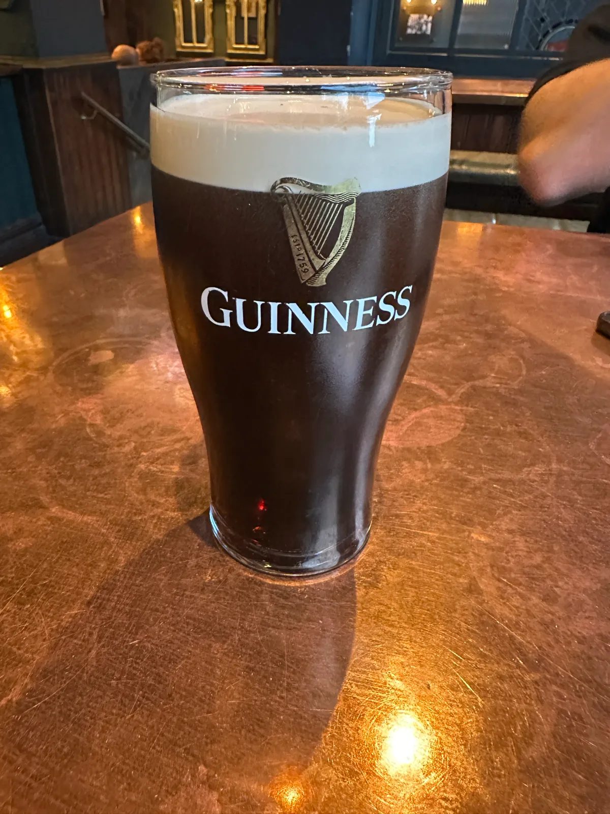 Image of Guinness drink
