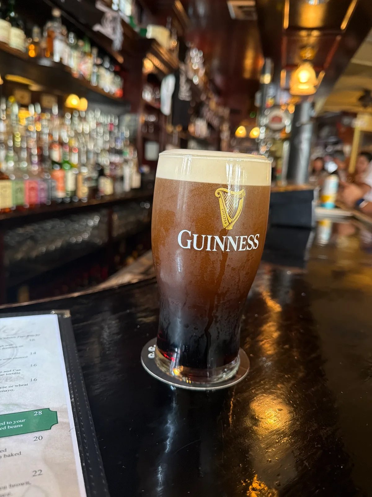 Image of Guinness drink