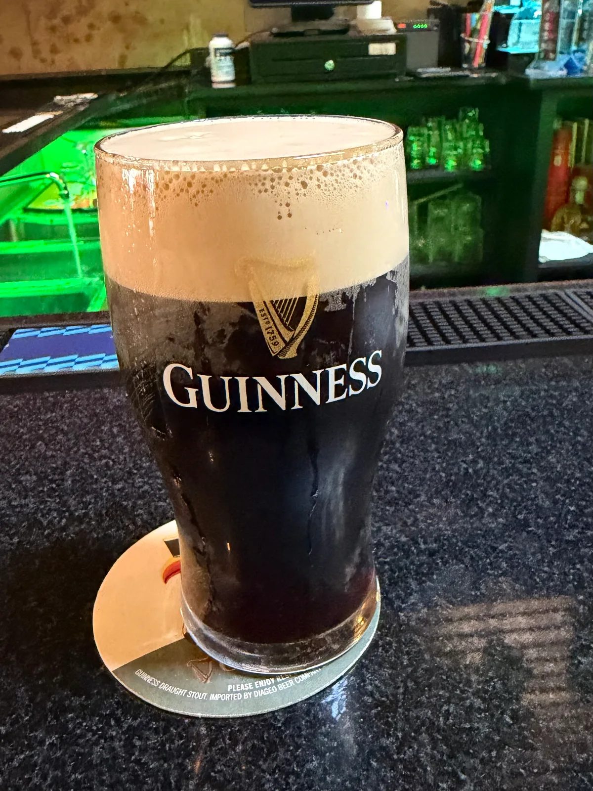 Image of Guinness drink