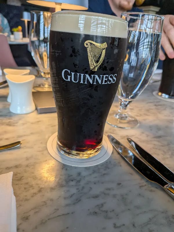 Image of Guinness drink