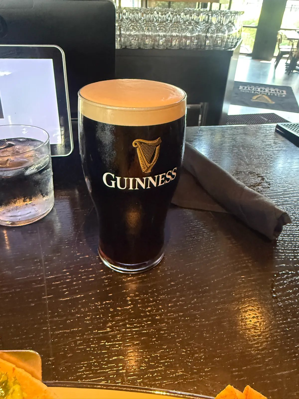 Image of Guinness drink