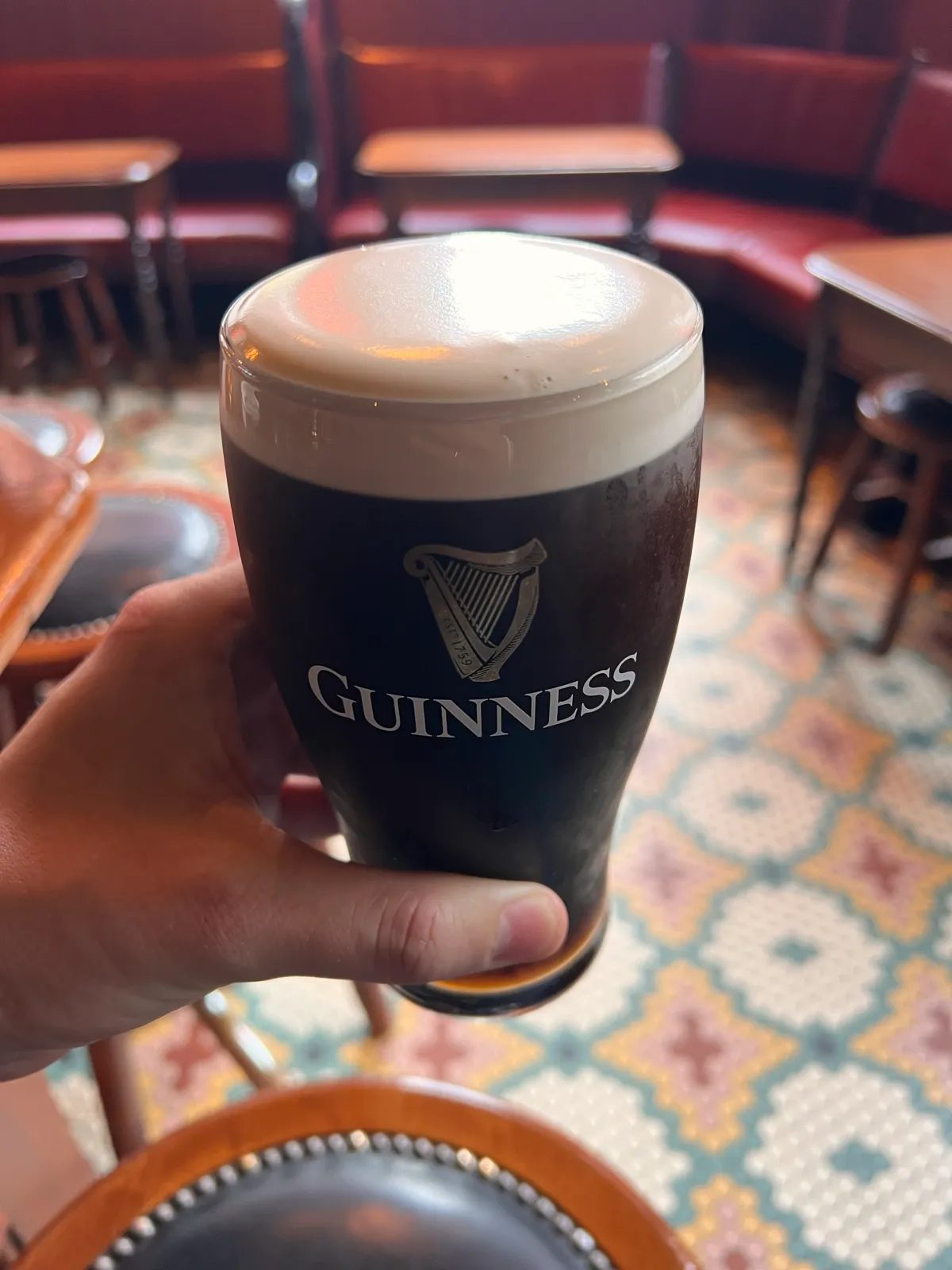 Image of Guinness drink