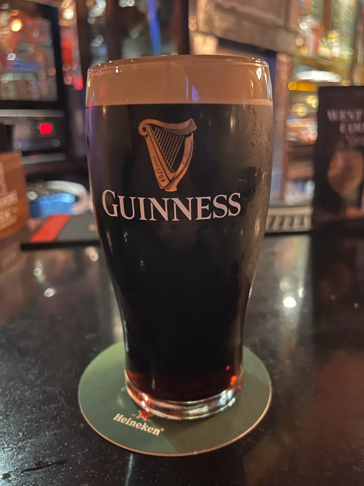 Image of Guinness drink