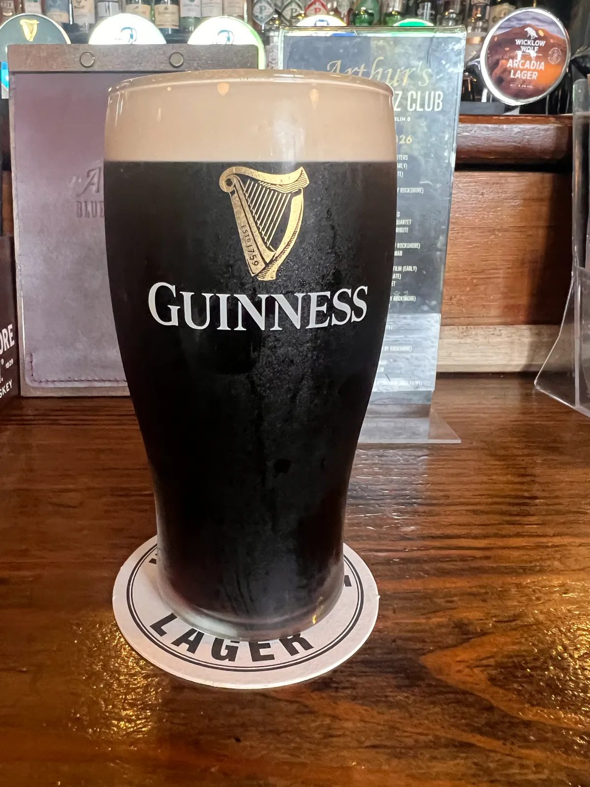 Image of Guinness drink