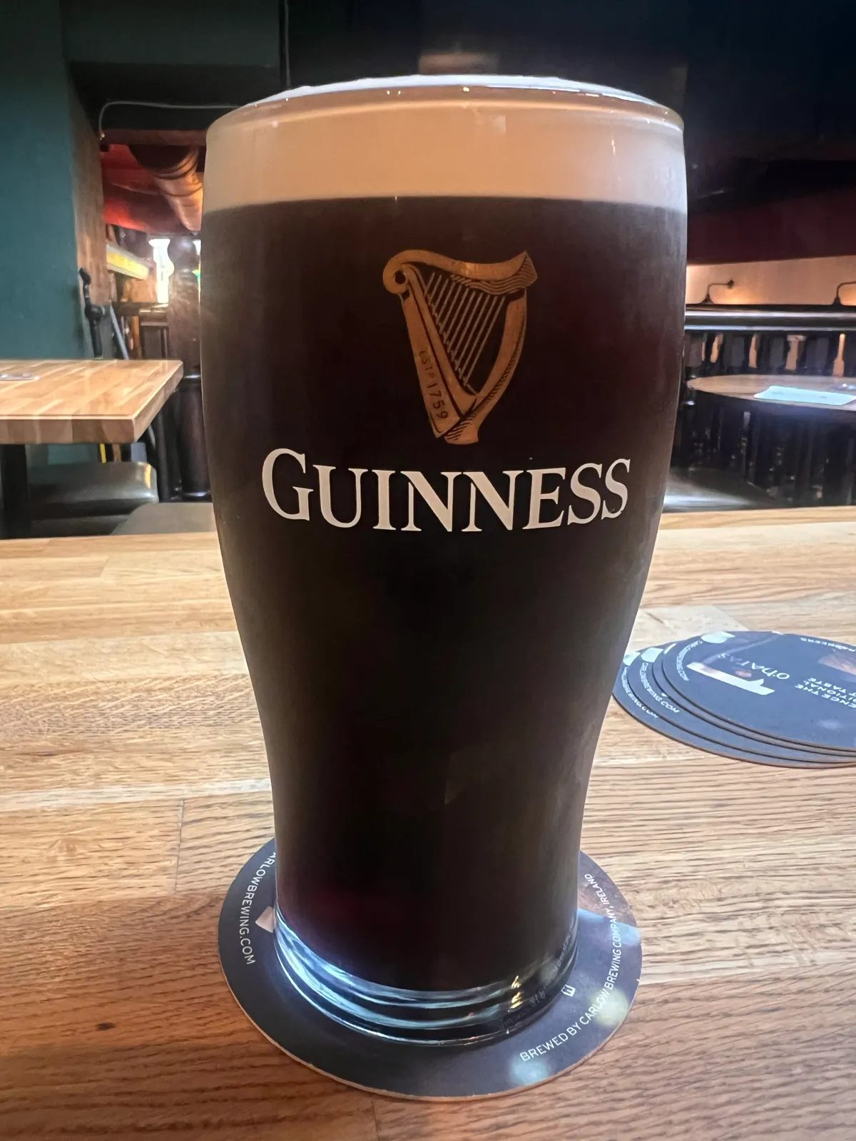 Image of Guinness drink