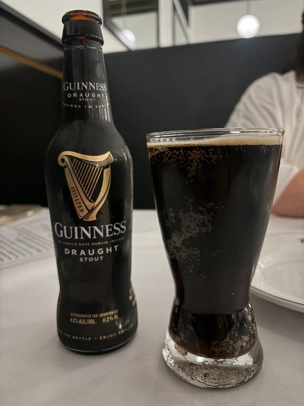 Image of Guinness drink