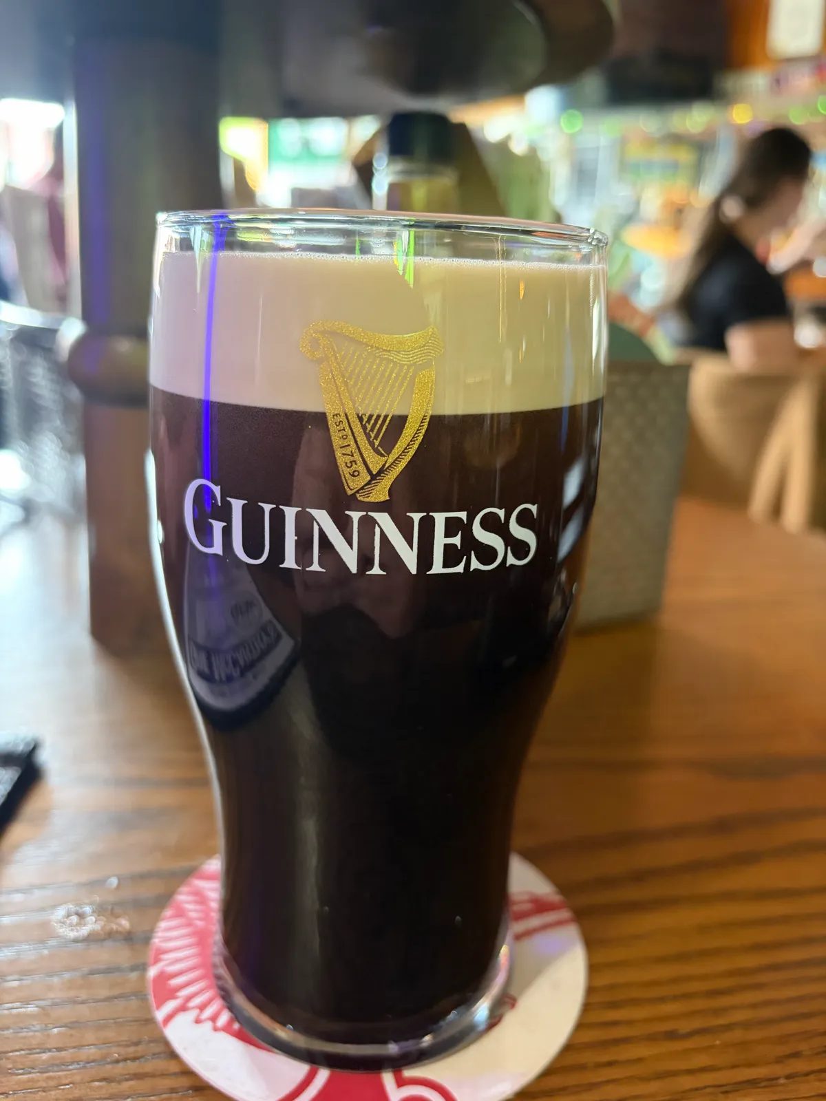 Image of Guinness drink