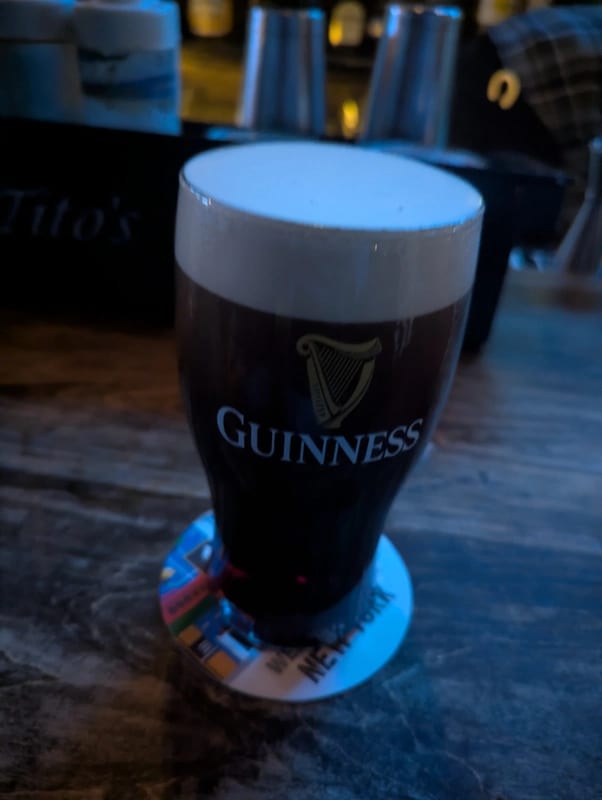 Image of Guinness drink