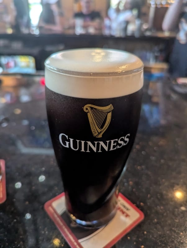 Image of Guinness drink
