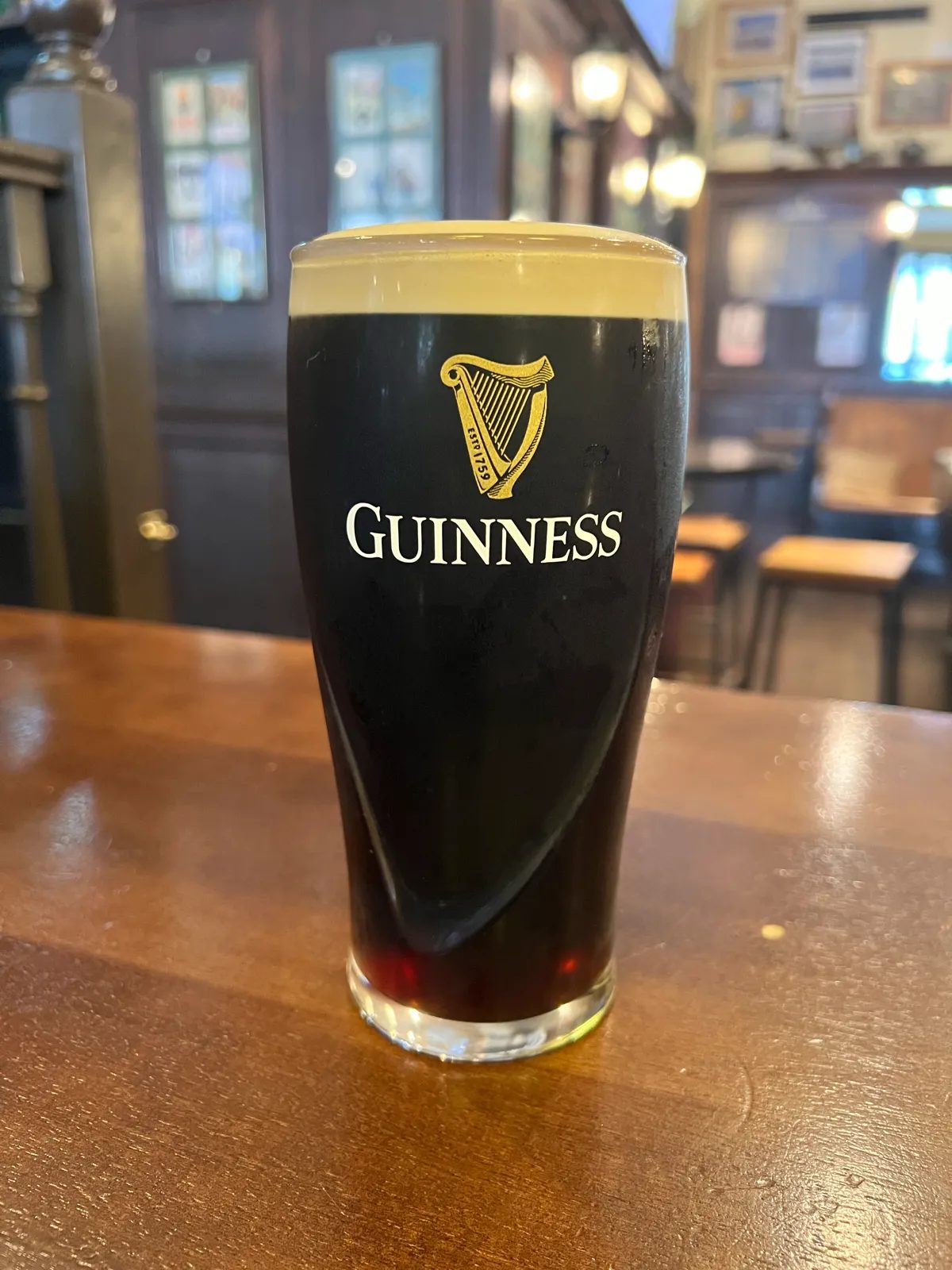 Image of Guinness drink