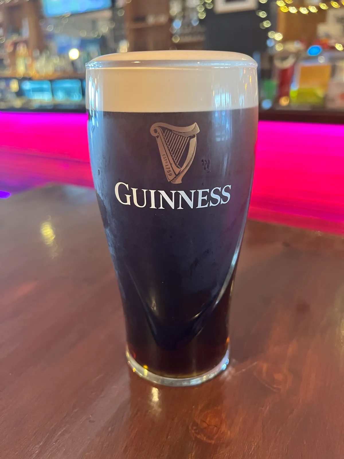 Image of Guinness drink