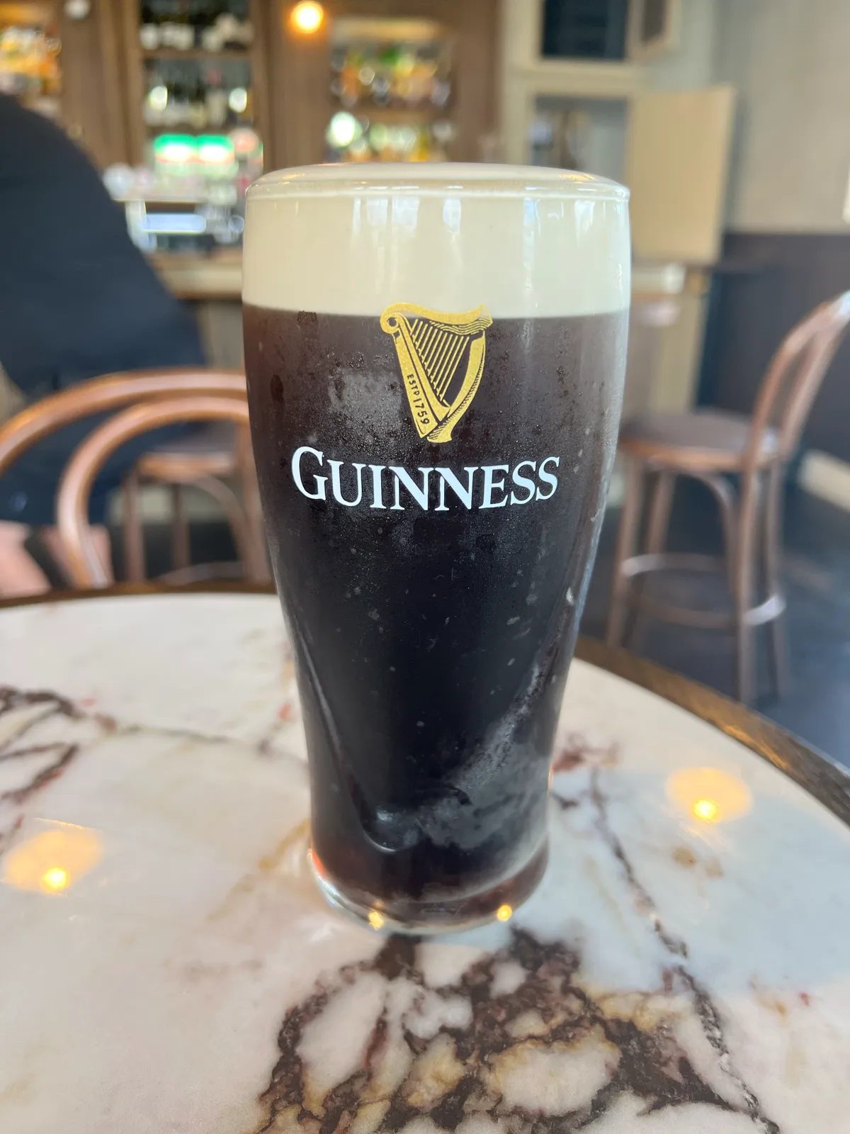 Image of Guinness drink