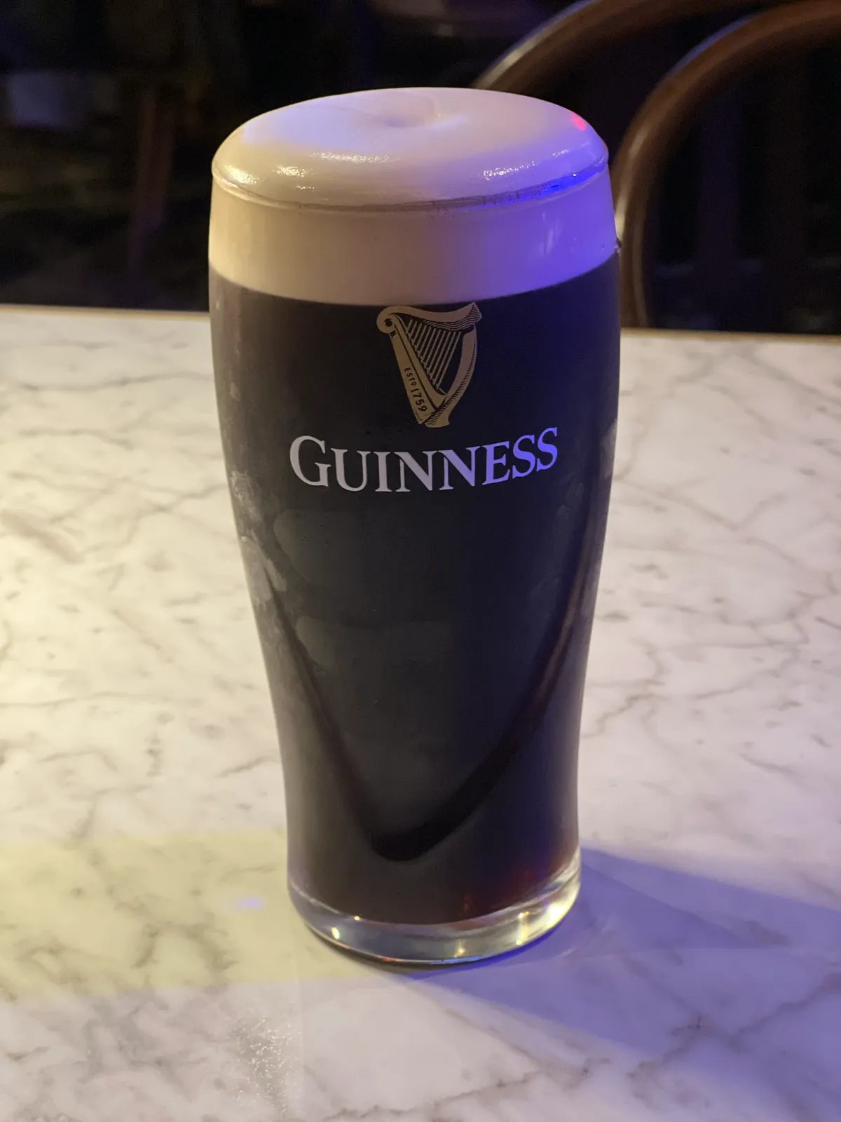 Image of Guinness drink