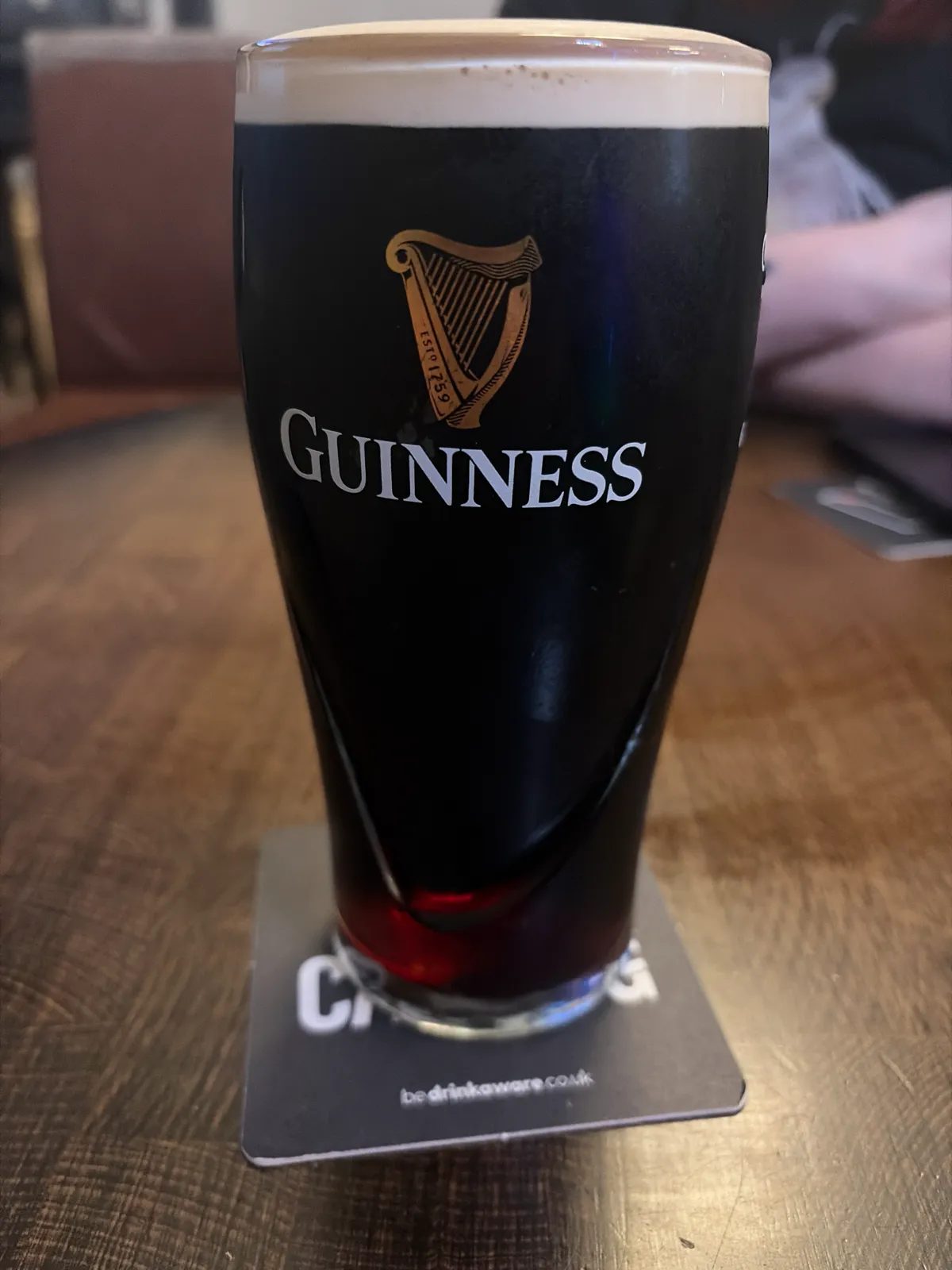 Image of Guinness drink