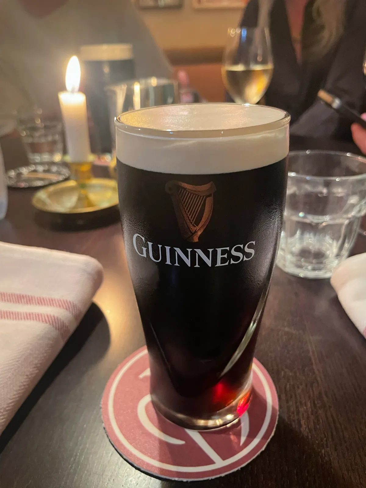 Image of Guinness drink