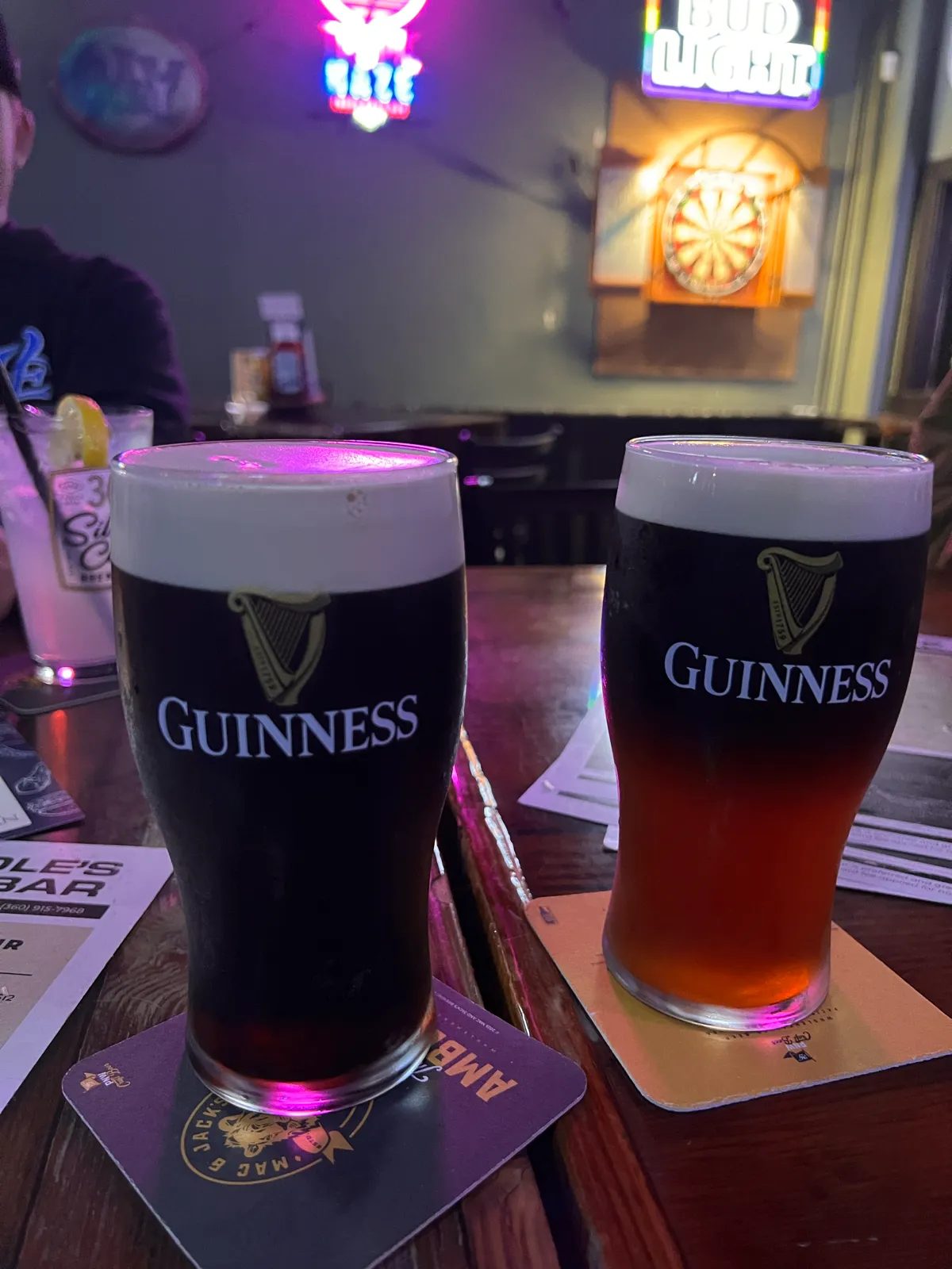 Image of Guinness drink