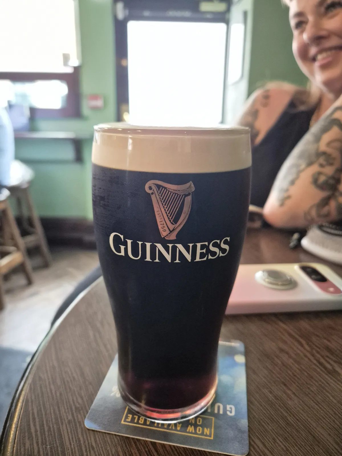 Image of Guinness drink