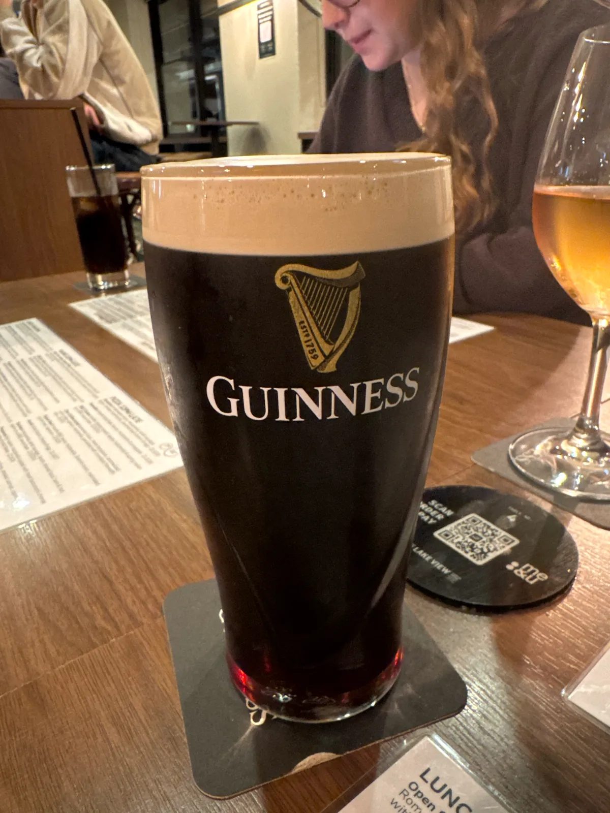 Image of Guinness drink