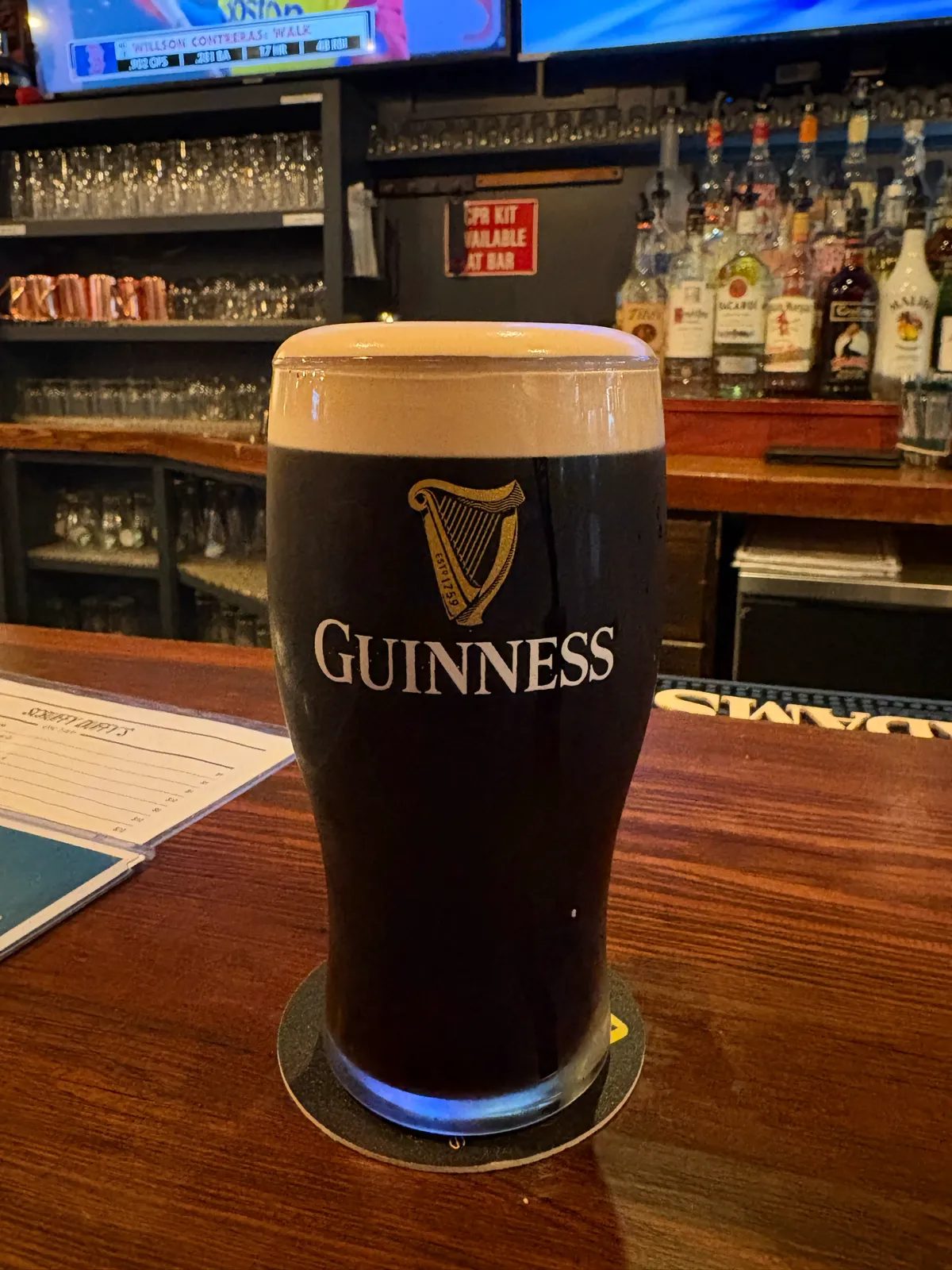 Image of Guinness drink