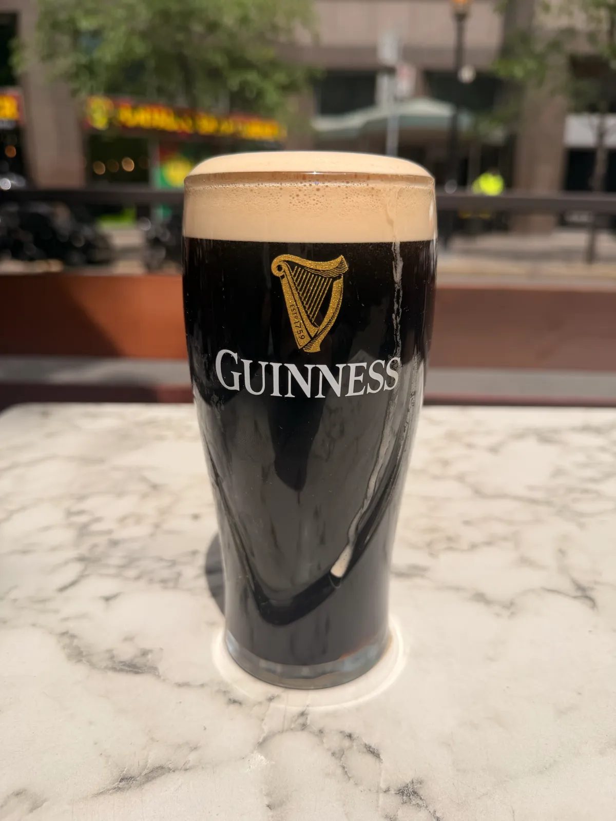 Image of Guinness drink