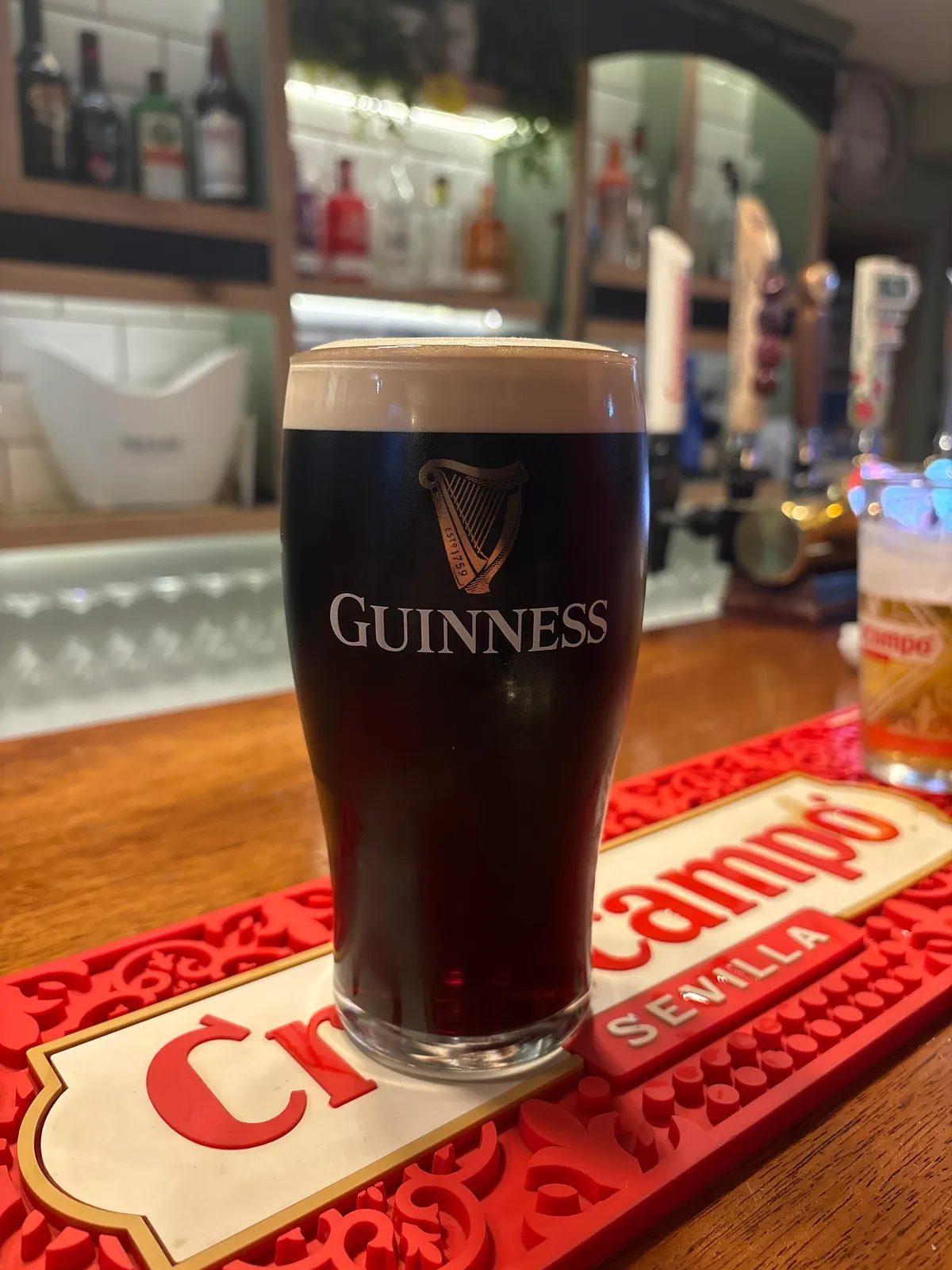 Image of Guinness drink