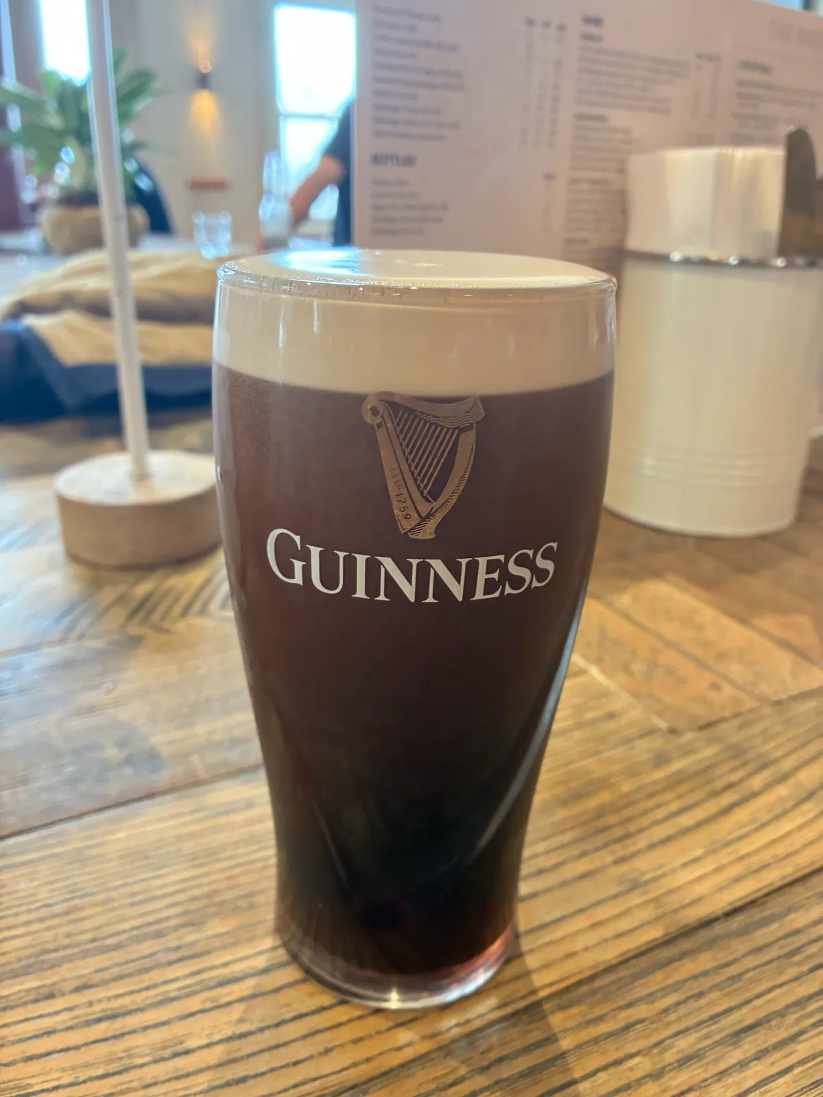 Image of Guinness drink