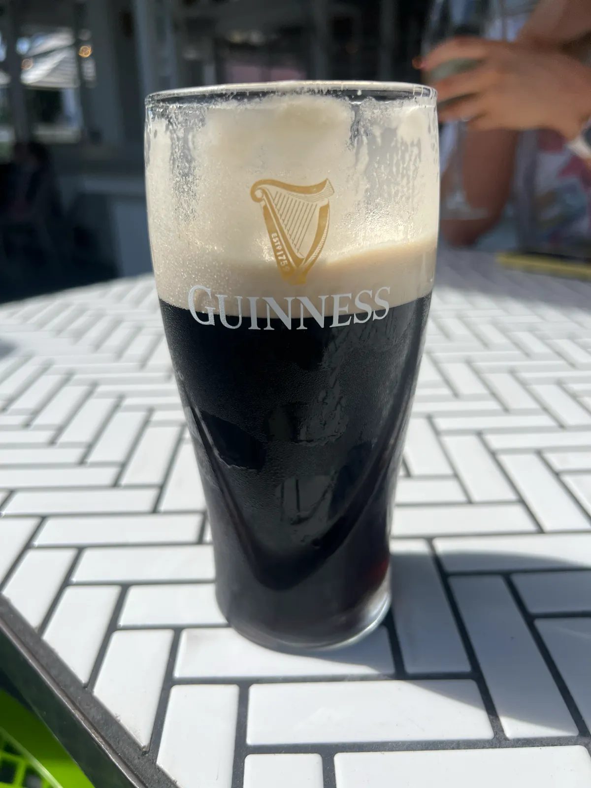 Image of Guinness drink