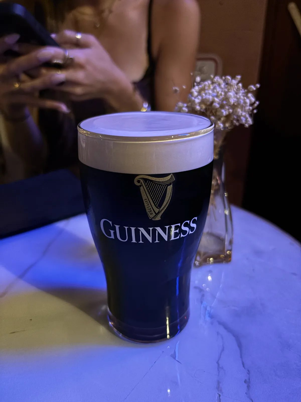 Image of Guinness drink
