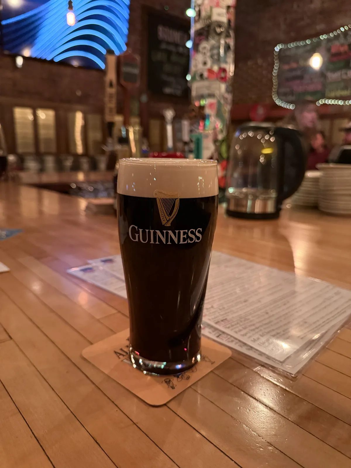 Image of Guinness drink