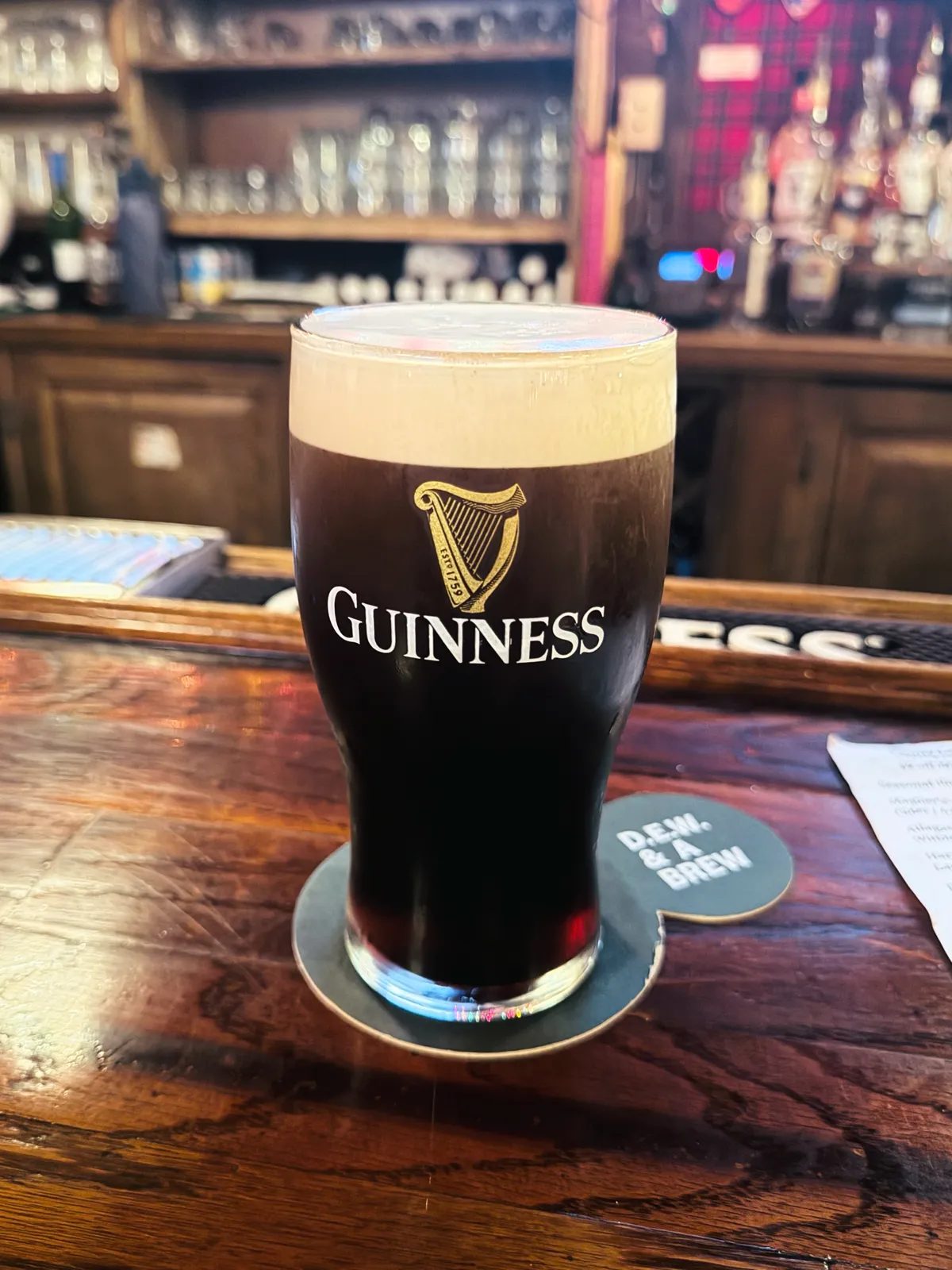 Image of Guinness drink