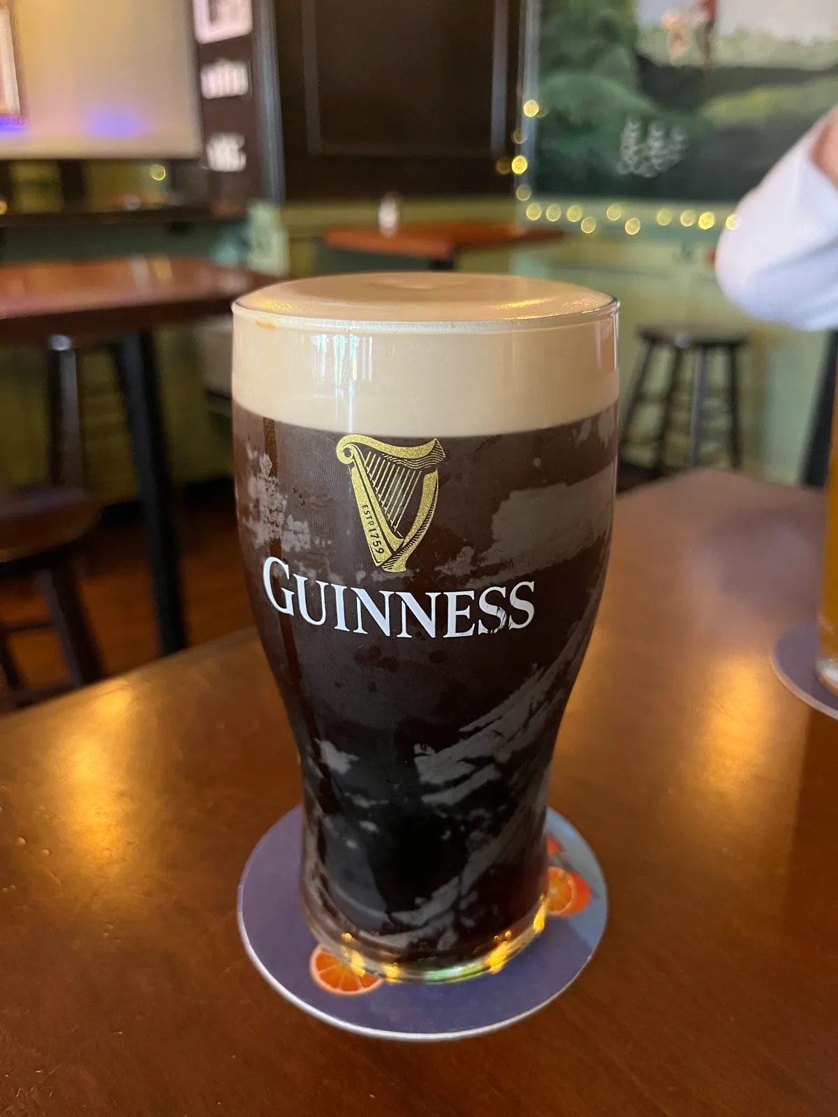 Image of Guinness drink