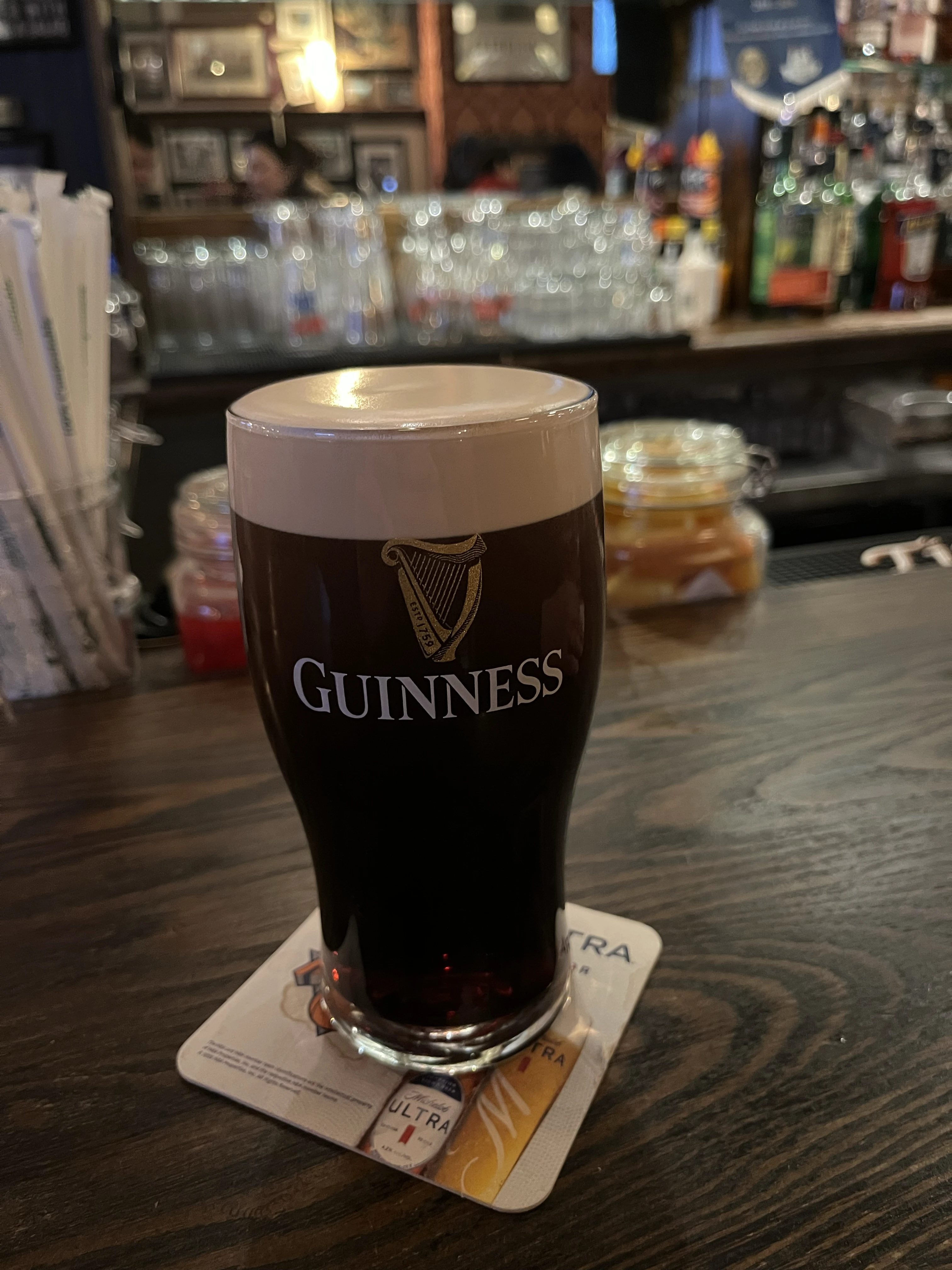 Image of Guinness drink