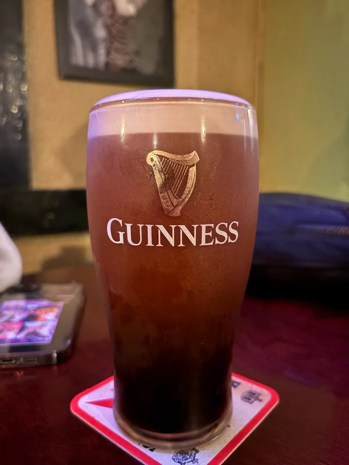 Image of Guinness drink