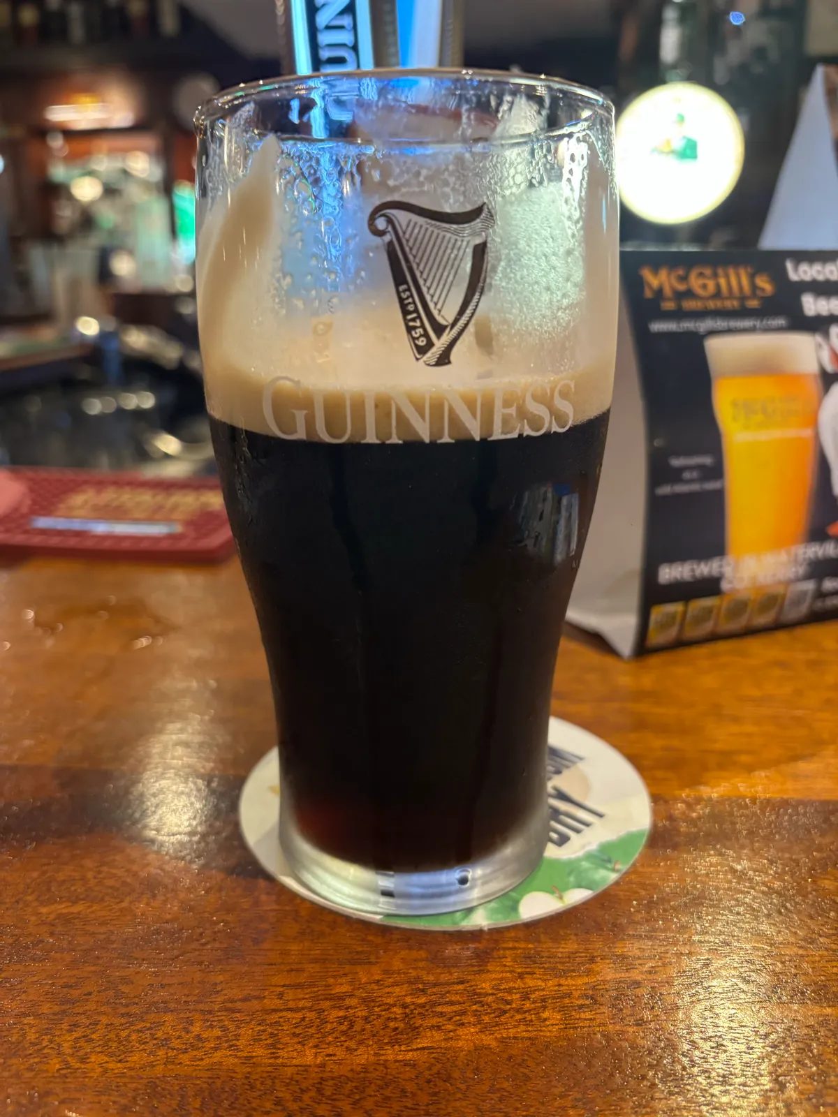 Image of Guinness drink