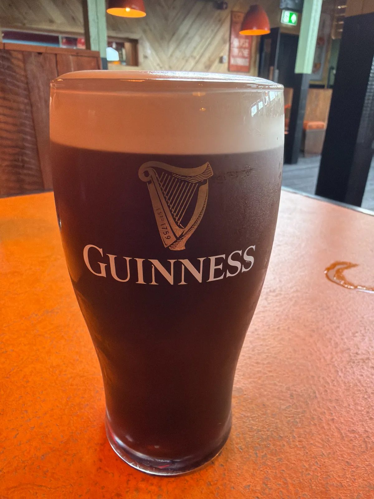 Image of Guinness drink