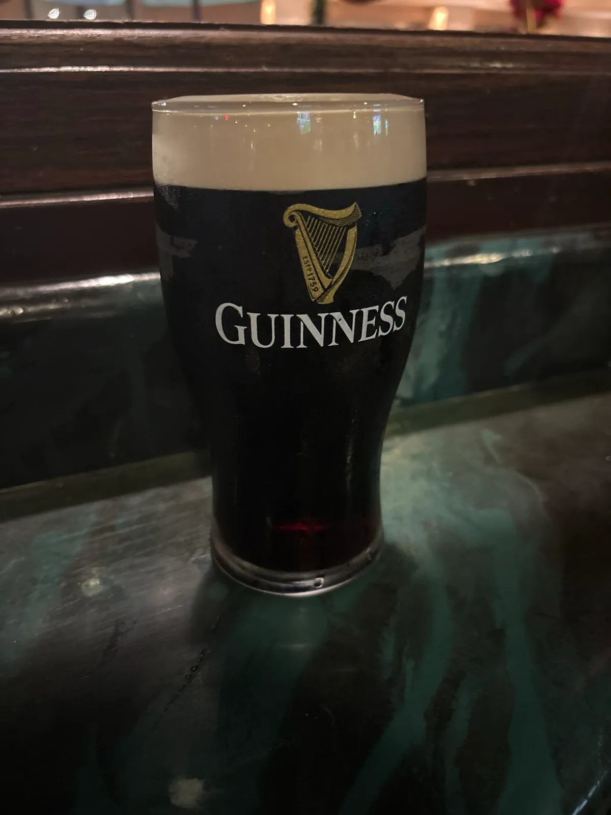 Image of Guinness drink