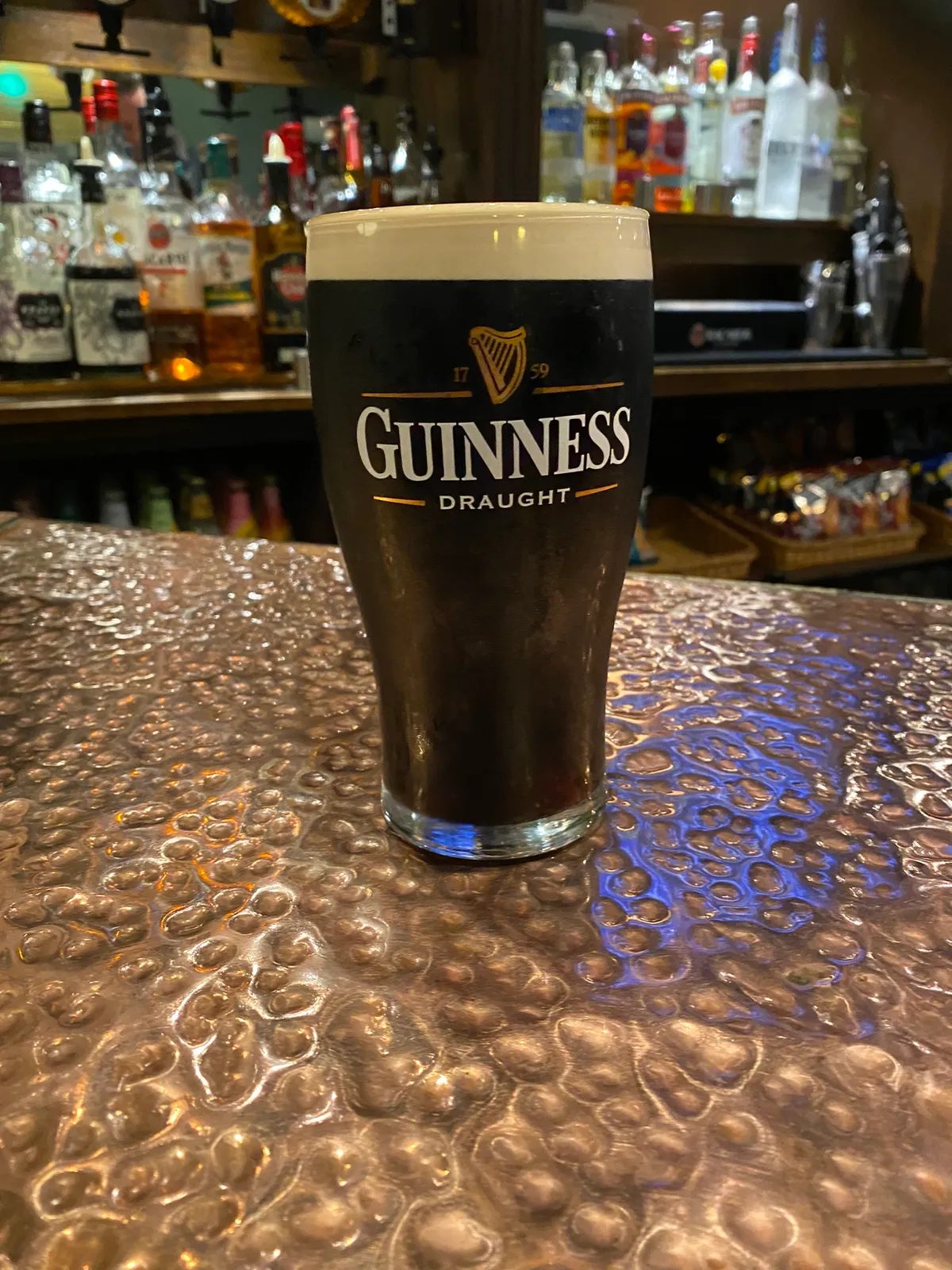Image of Guinness drink