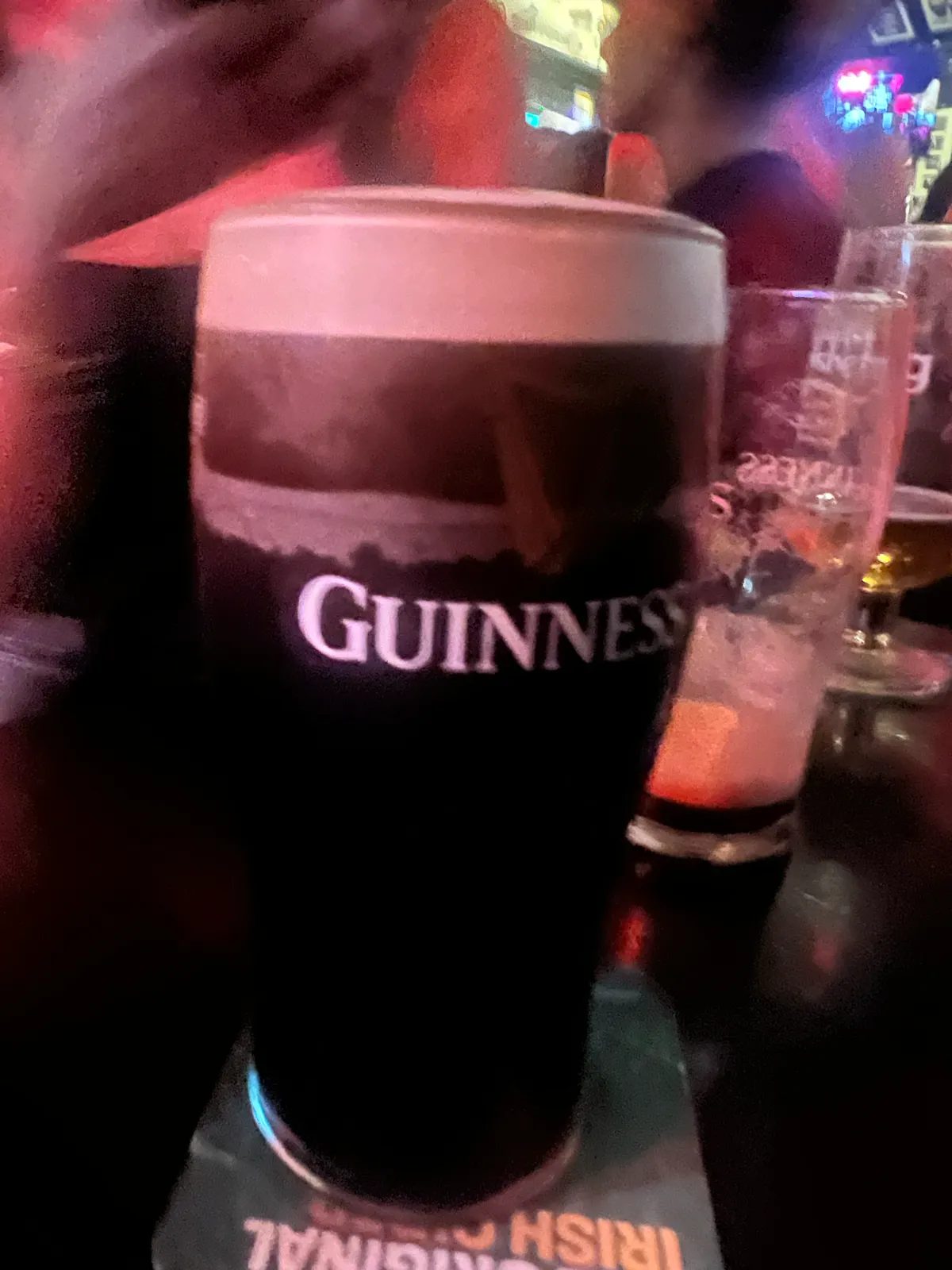 Image of Guinness drink
