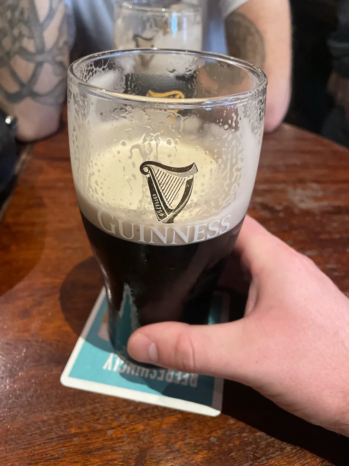 Image of Guinness drink