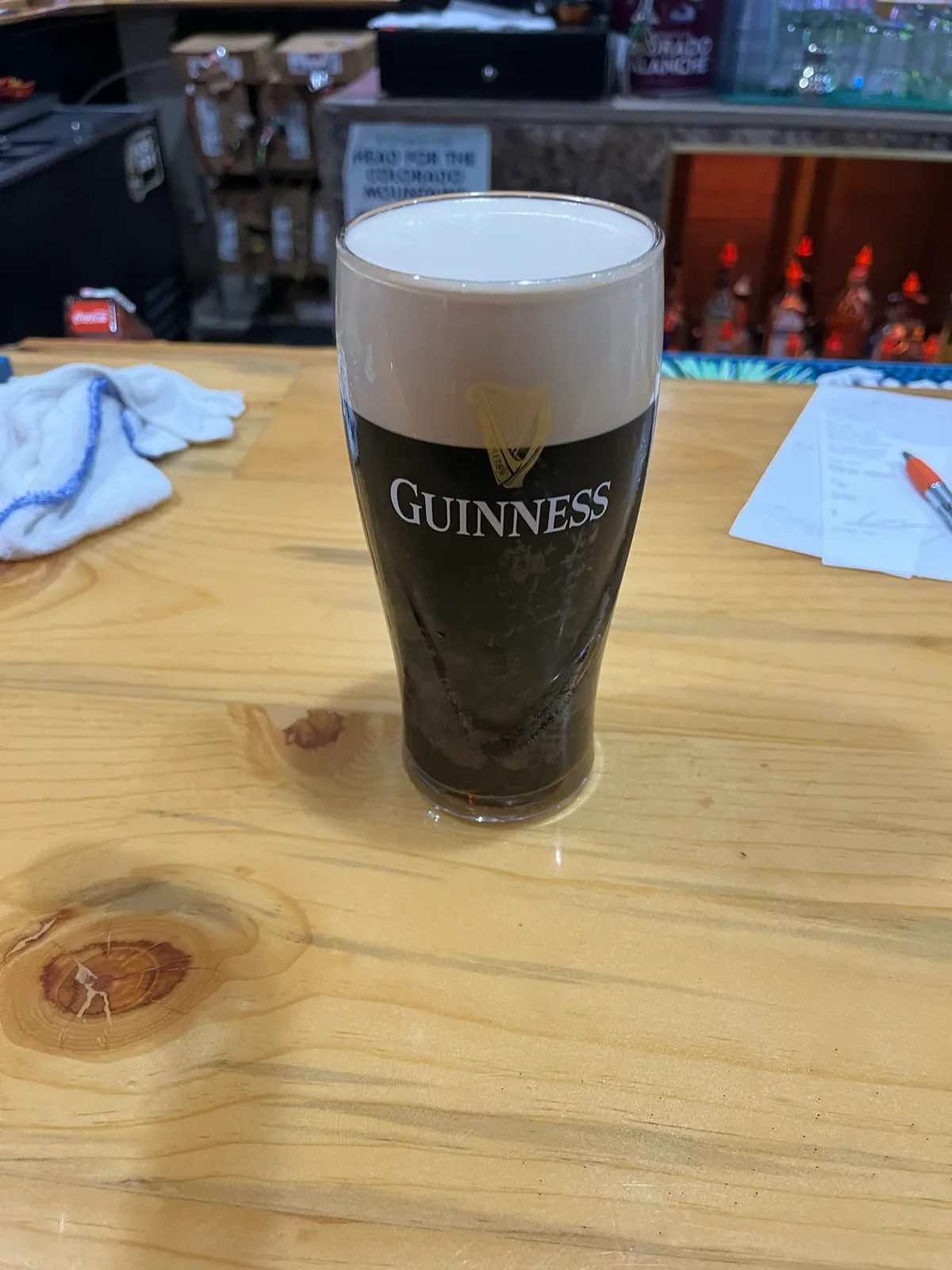 Image of Guinness drink