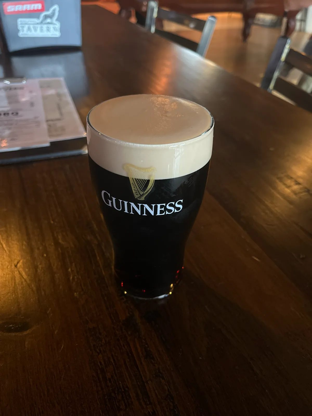 Image of Guinness drink