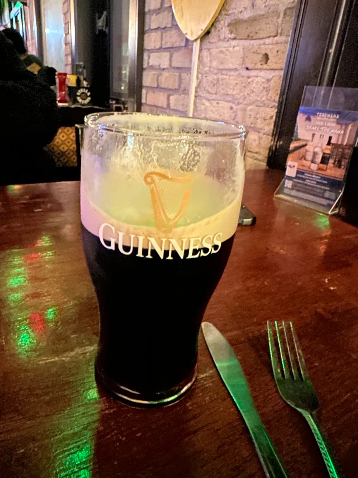 Image of Guinness drink