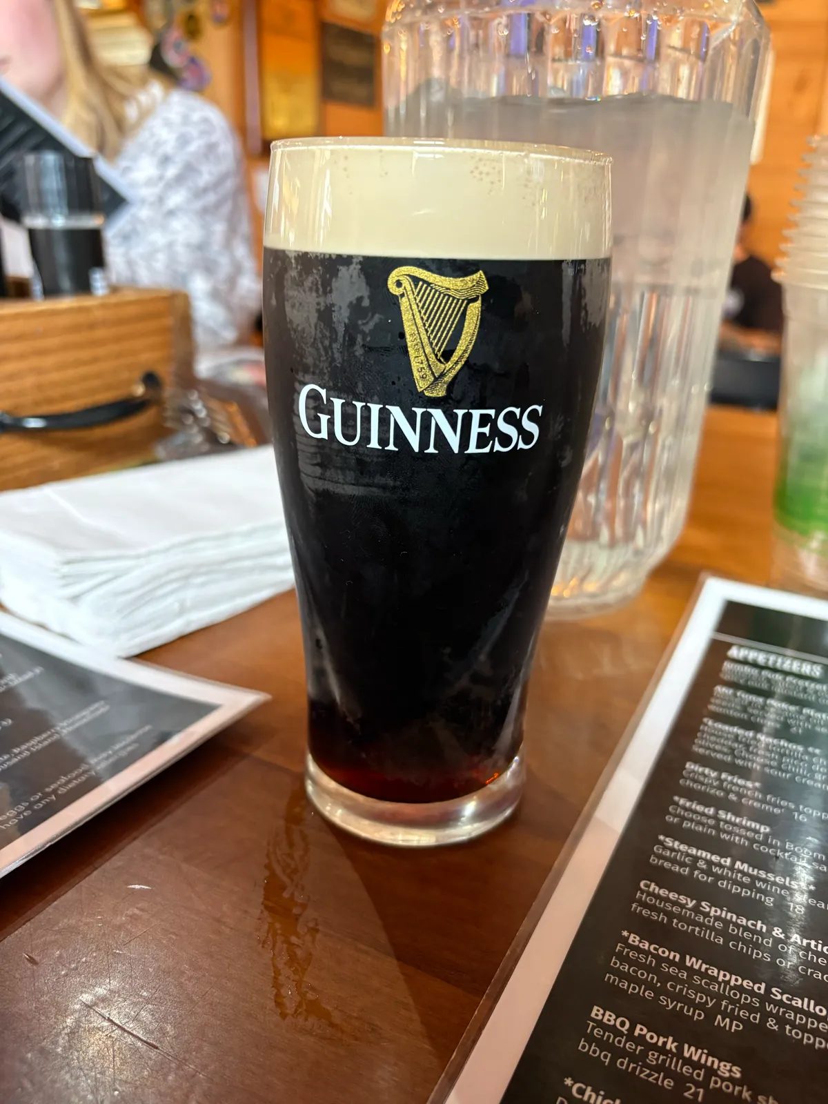 Image of Guinness drink