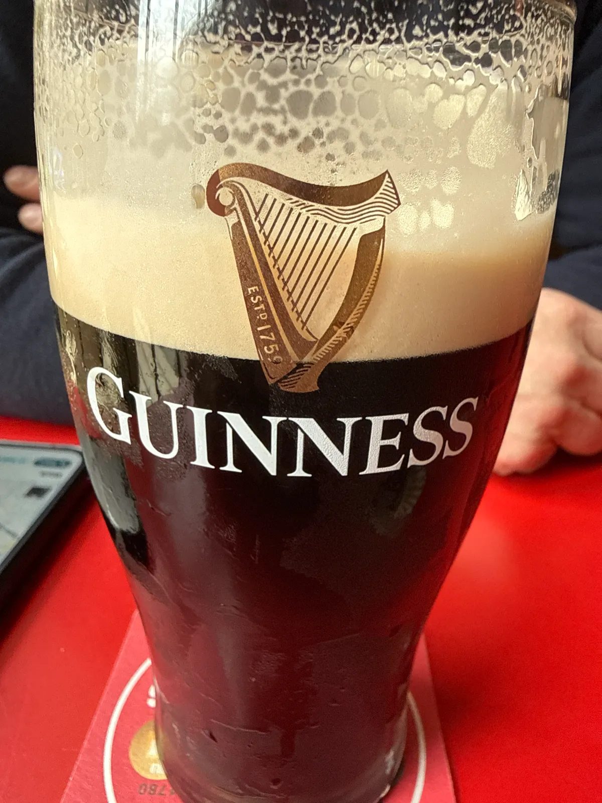Image of Guinness drink