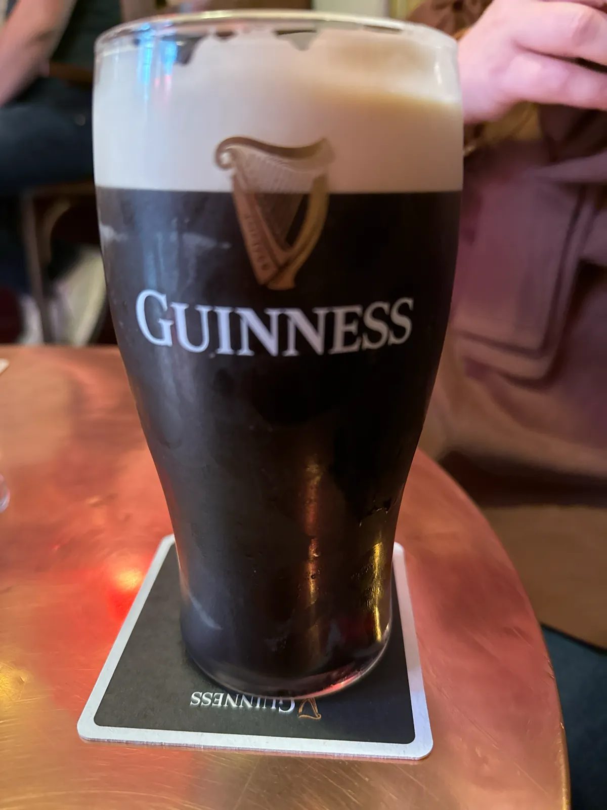 Image of Guinness drink