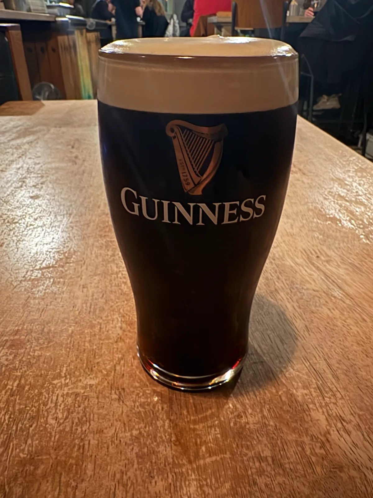 Image of Guinness drink