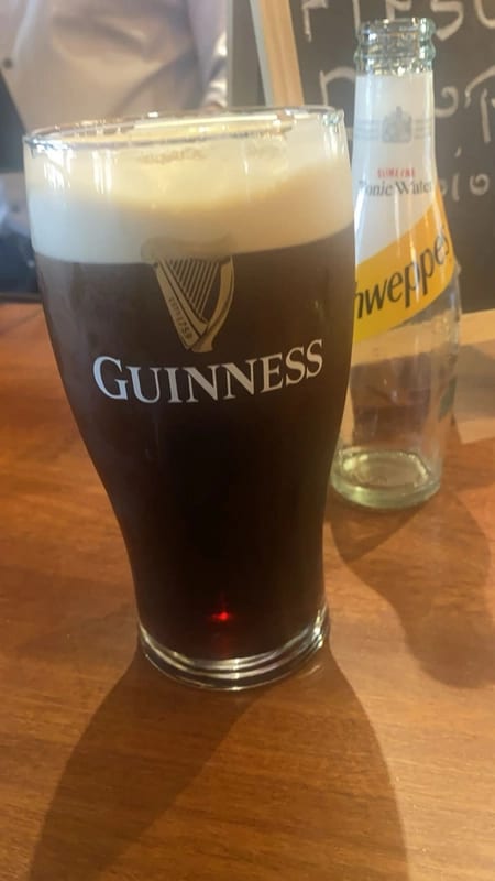 Image of Guinness drink